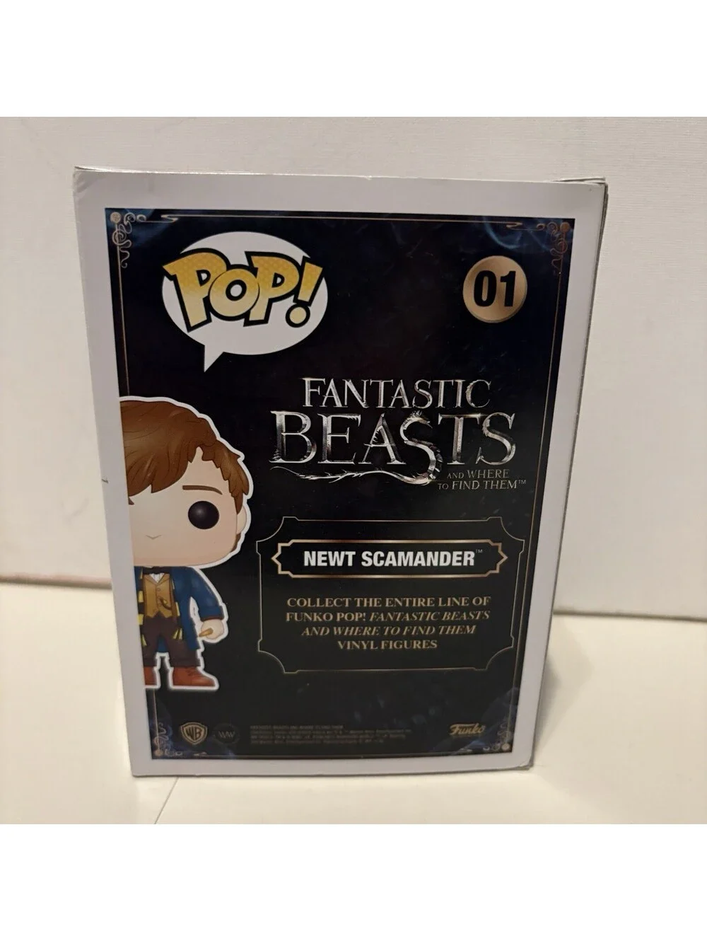 FUNKO POP! Movies FANTASTIC BEASTS NEWT SCAMANDER  #01 NIB Summer Exclusive 2016